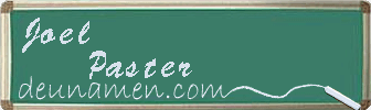 Joel Paster Visitenkarte